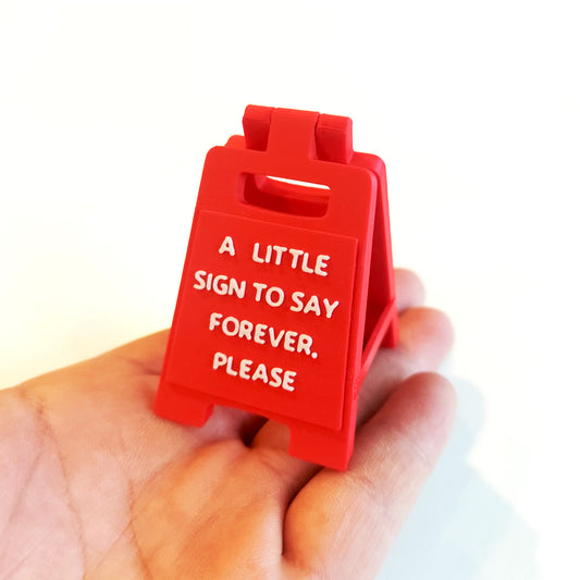 A Little Sign to Say Forever, Please