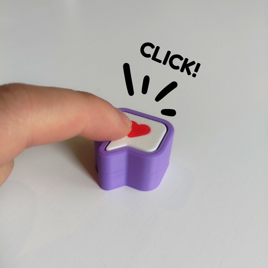 Heart Message Clicker
