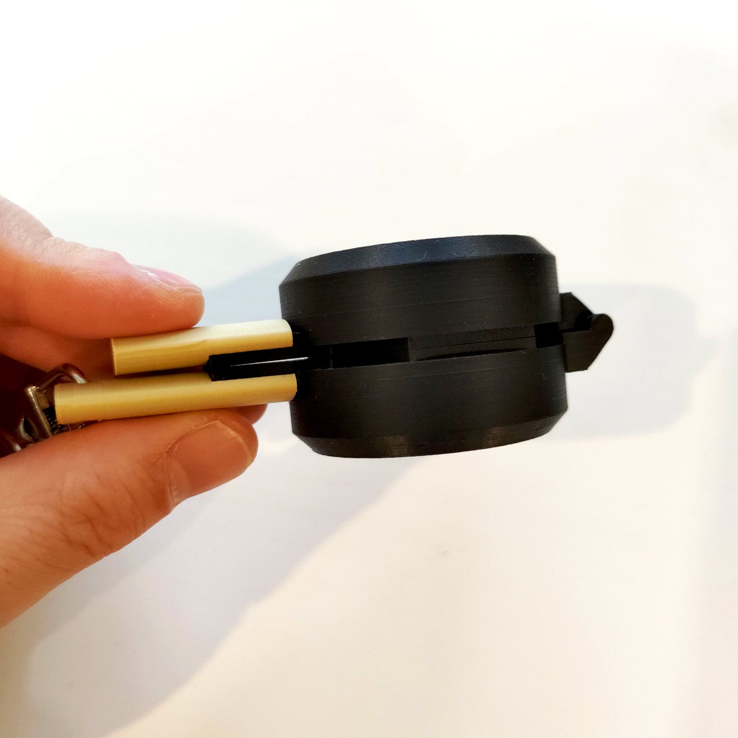 Egg Waffle Iron Clicker w/ Magnetic Clasp