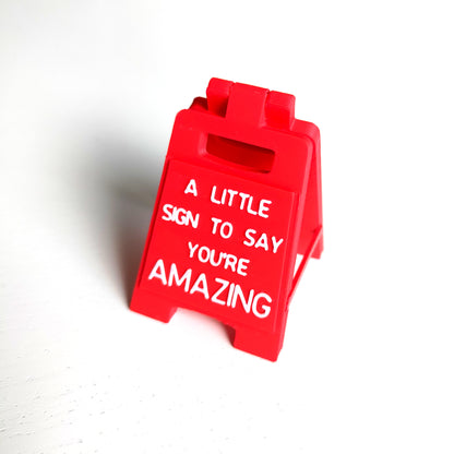 A Little Sign To Say You're Amazing