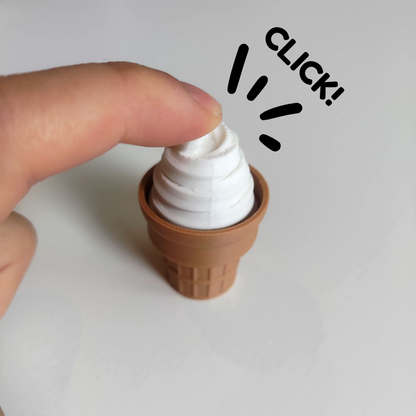 Ice Cream Cone Clicker (4 Flavours)