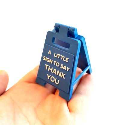 Little Thank You Sign