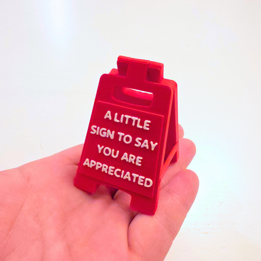 Sign of Appreciation