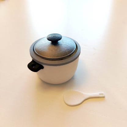 Rice Cooker with Rice Paddle Clicker