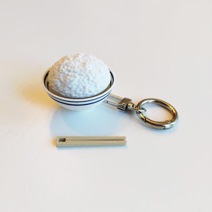 Bowl of Rice with Mini Chopsticks Clicker