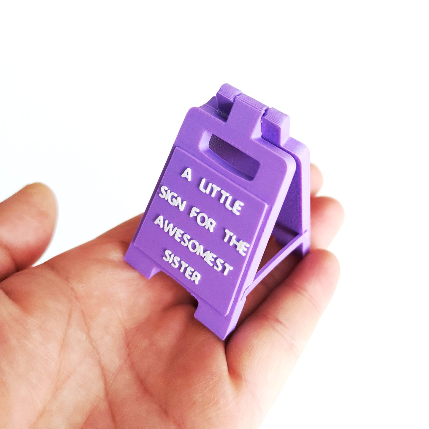 A Little Sign For The Awesomest Sister