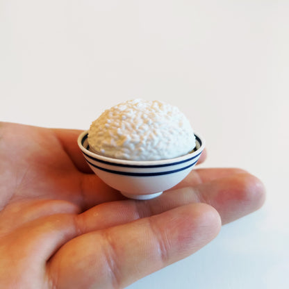 Bowl of Rice with Mini Chopsticks Clicker