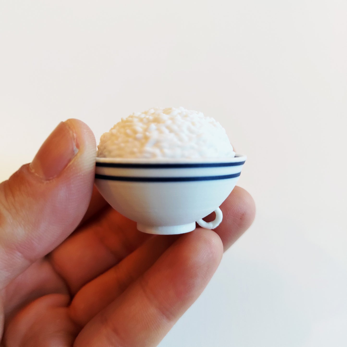 Bowl of Rice with Mini Chopsticks Clicker