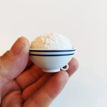 Bowl of Rice with Mini Chopsticks Clicker
