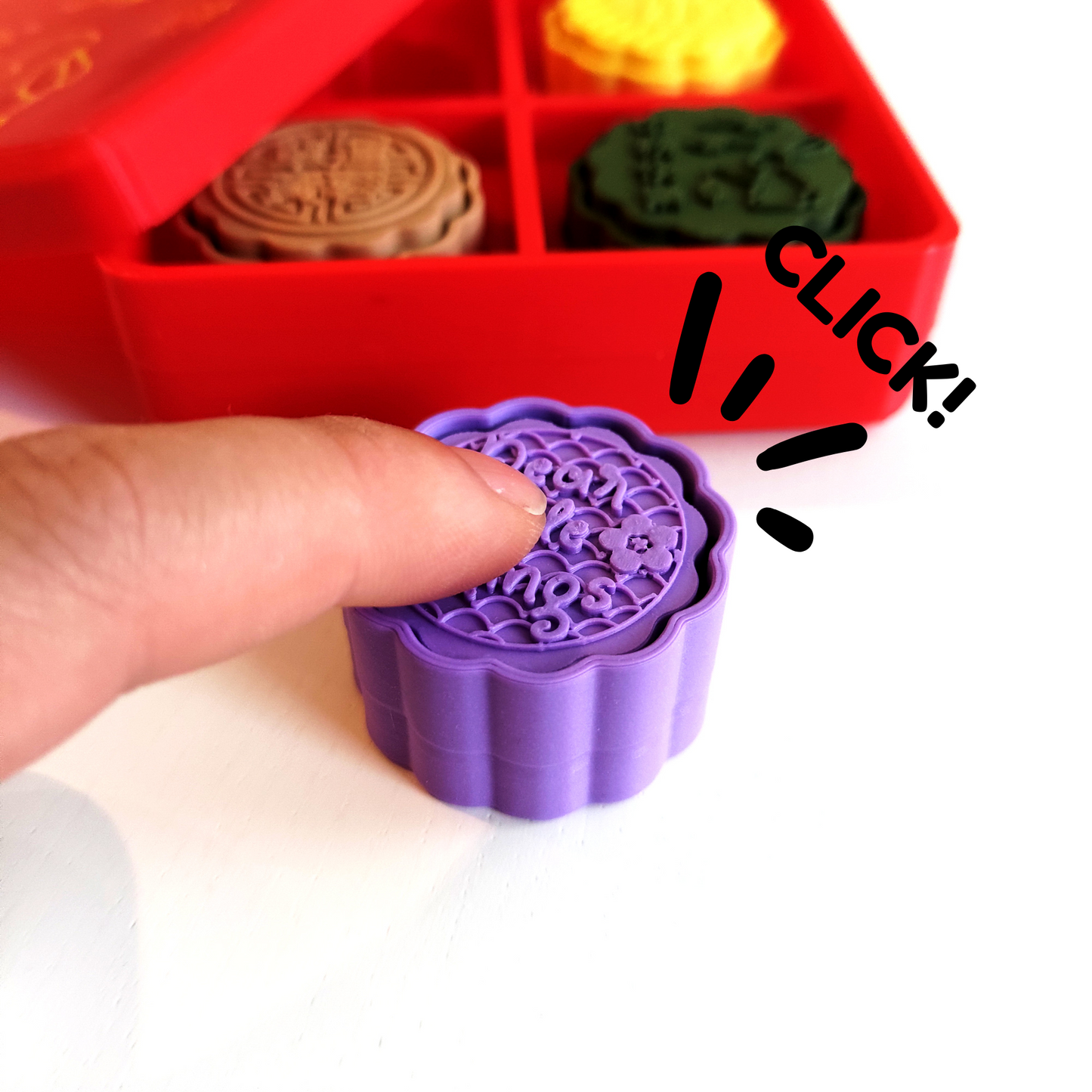 Mooncake Fidget Clickers