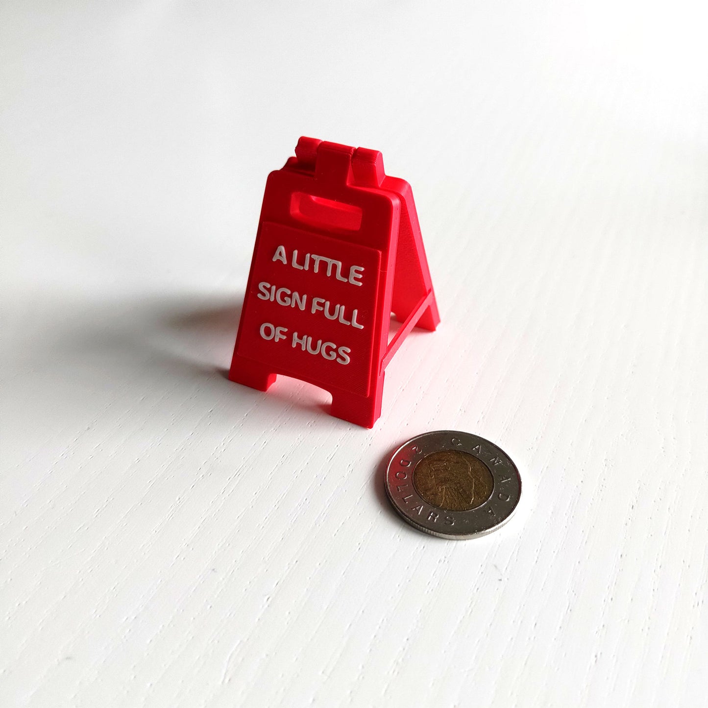 A Little Sign Full Of Hugs