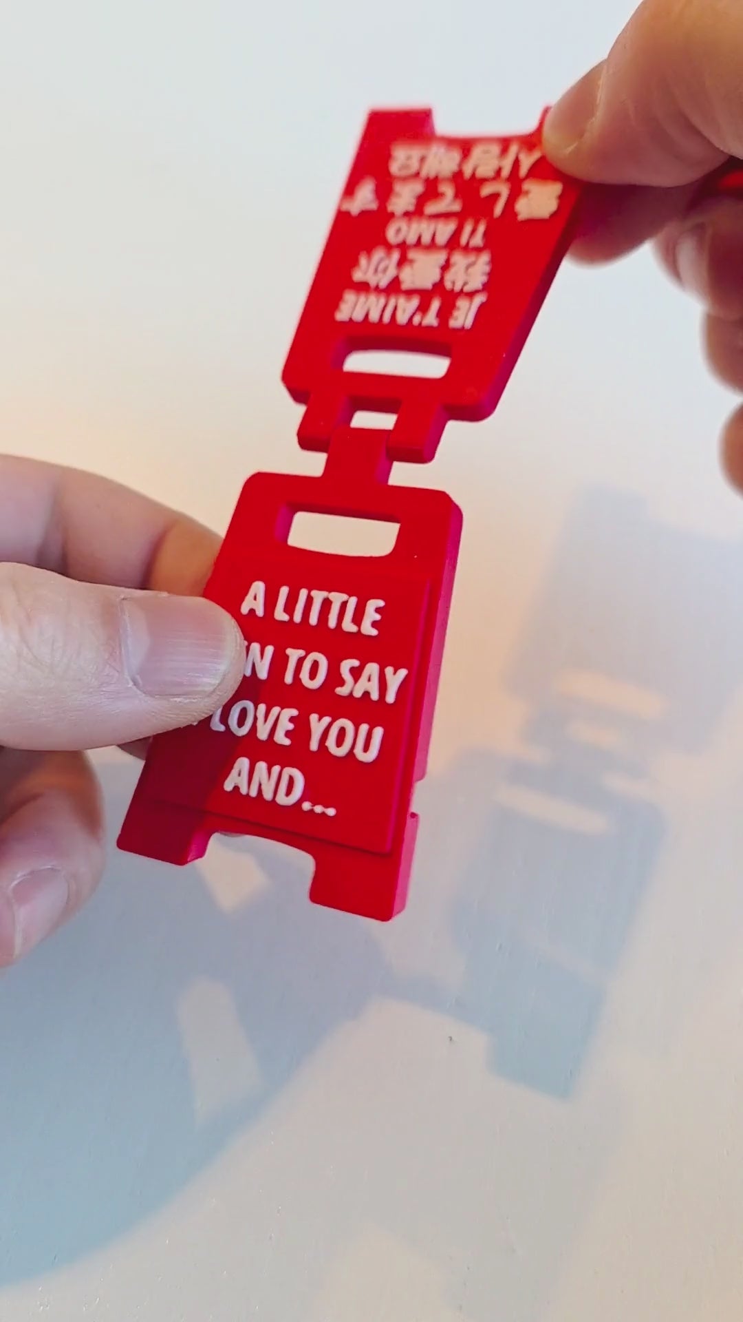 置物 Say You Love Me A Little Sign To Say I Love You In 6 Languages – Dear Little Things
